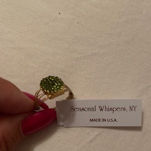 Seasonal Whispers ring